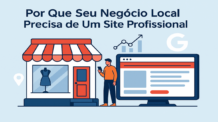 site profissional para negócio online
