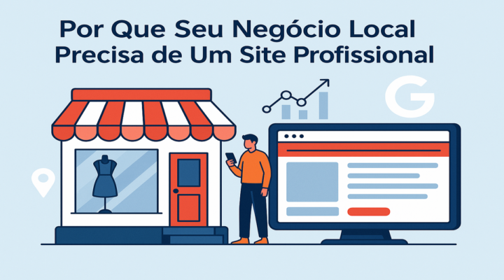 site profissional para negócio online